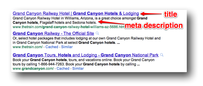 meta description
