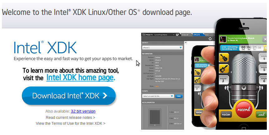 Intel XDK is cross platform