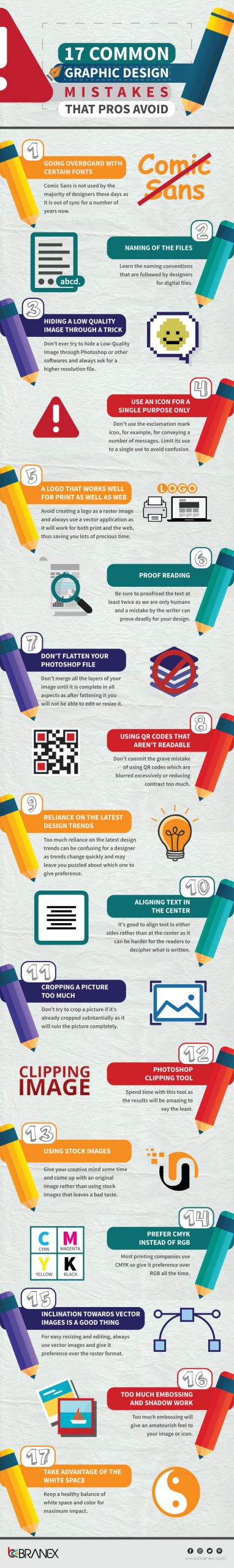 17 Common Graphic Design Mistakes