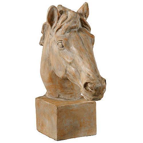 intricately carved horse