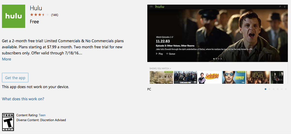Hulu-Windows-10-Desktop-App