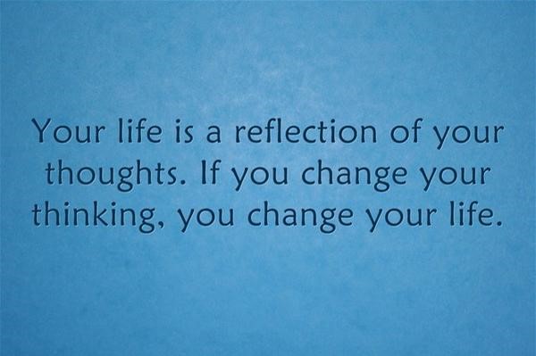 life is a reflection