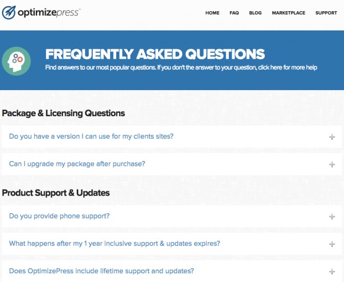 optimize press
