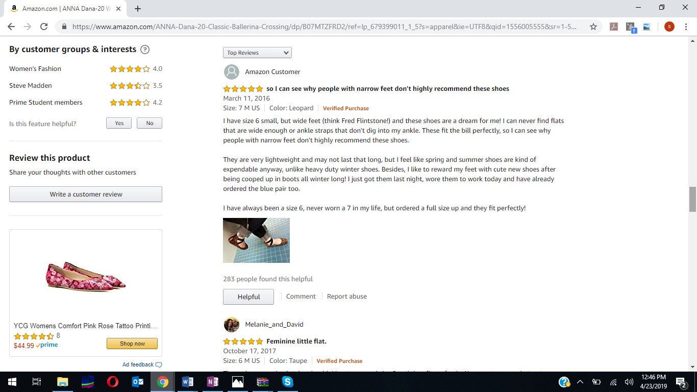 ask the customer to review your product